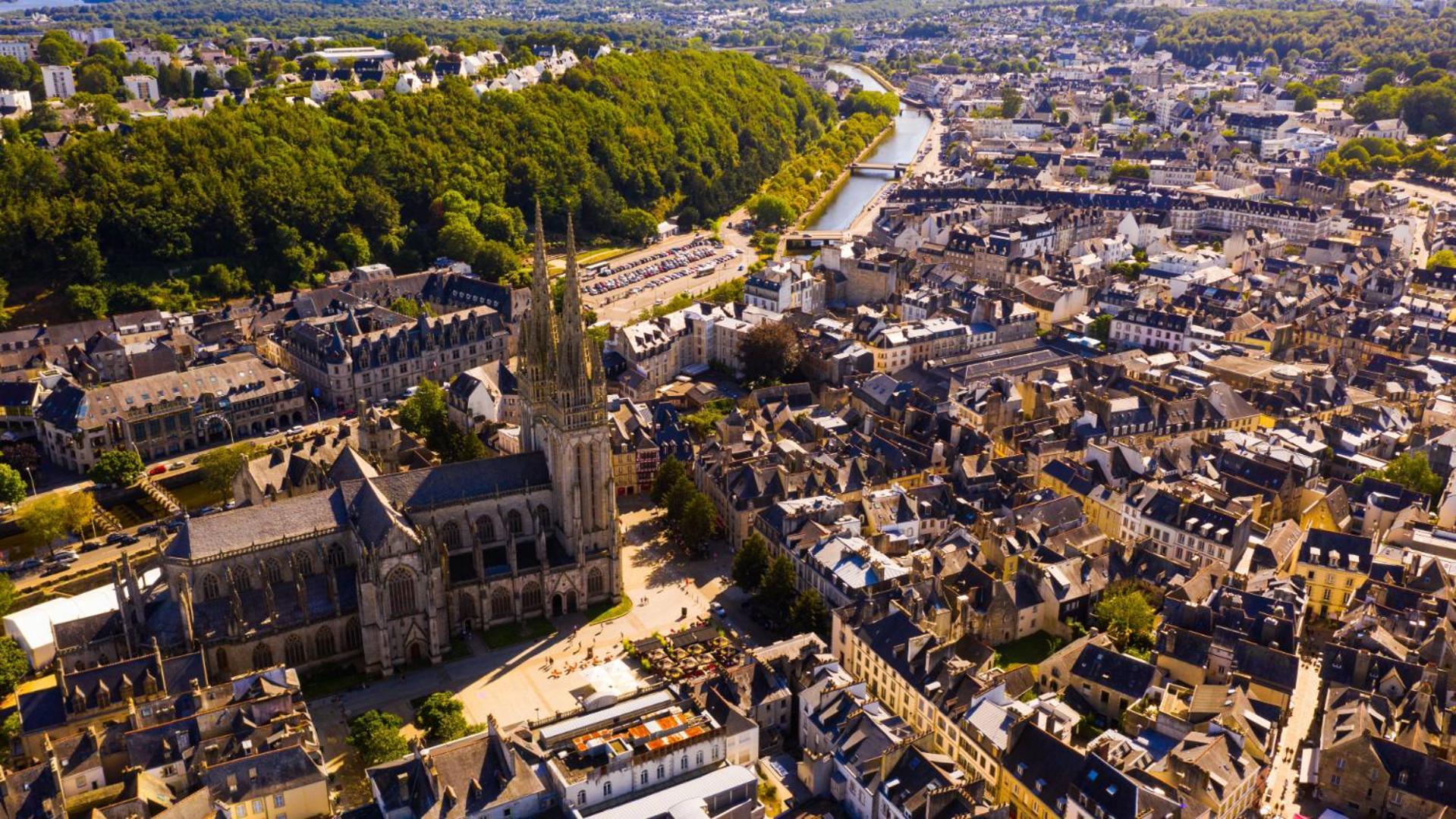 Immeuble Les Perdrix Apartment Quimper Luaran gambar